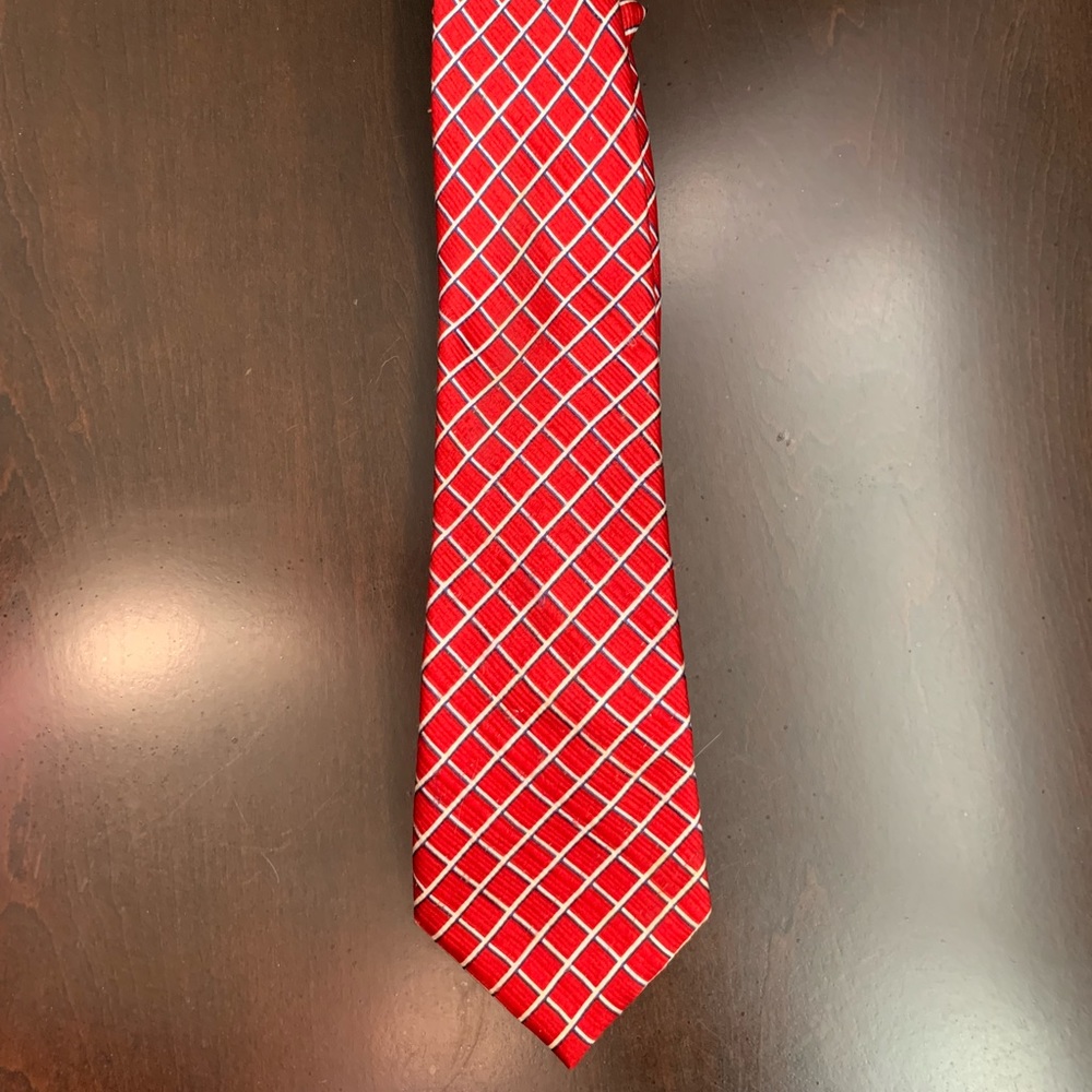 Dockers Men’s Red Tie